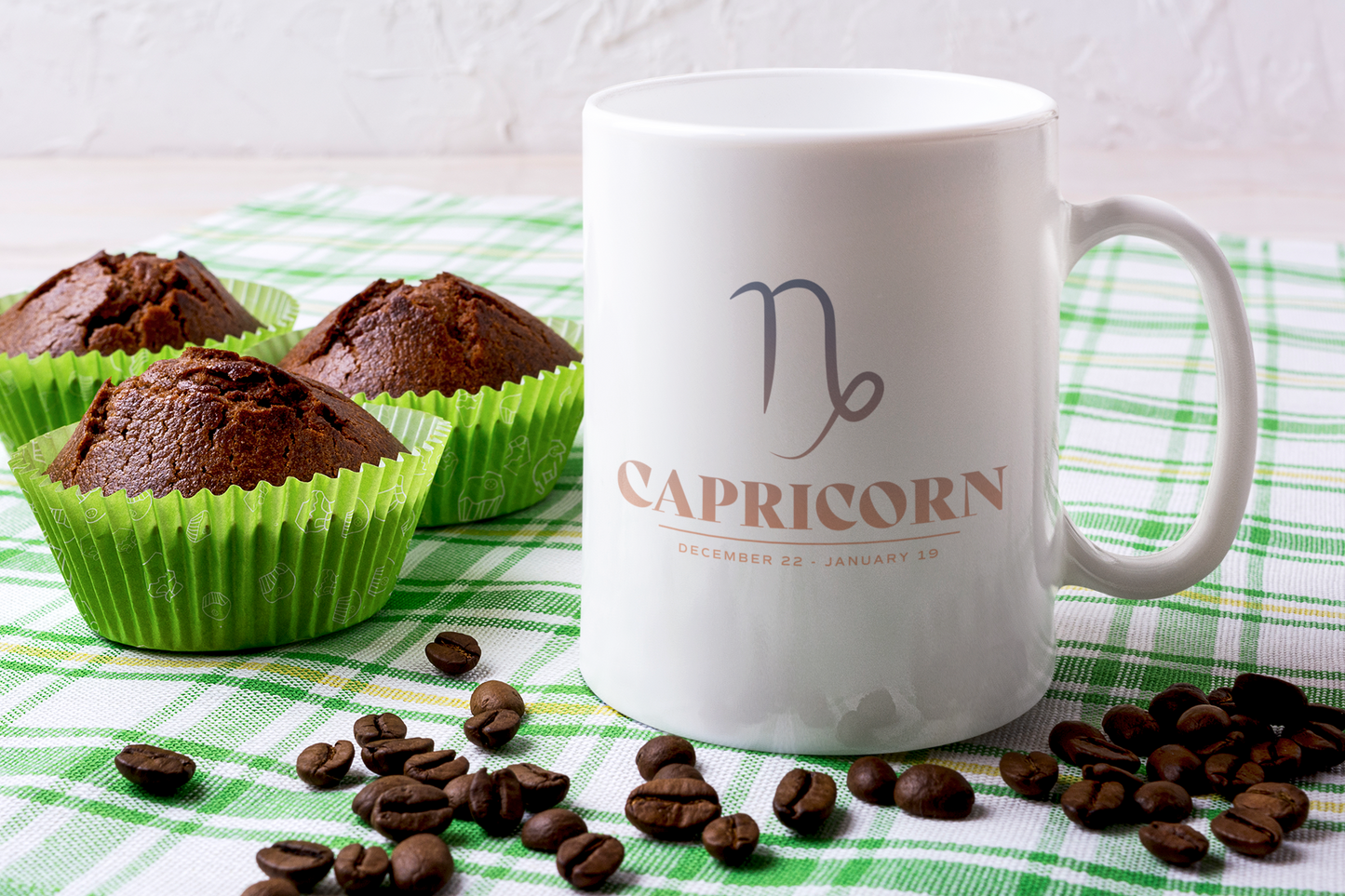 Capricorn Mug with Affirmations - Affirmicious
