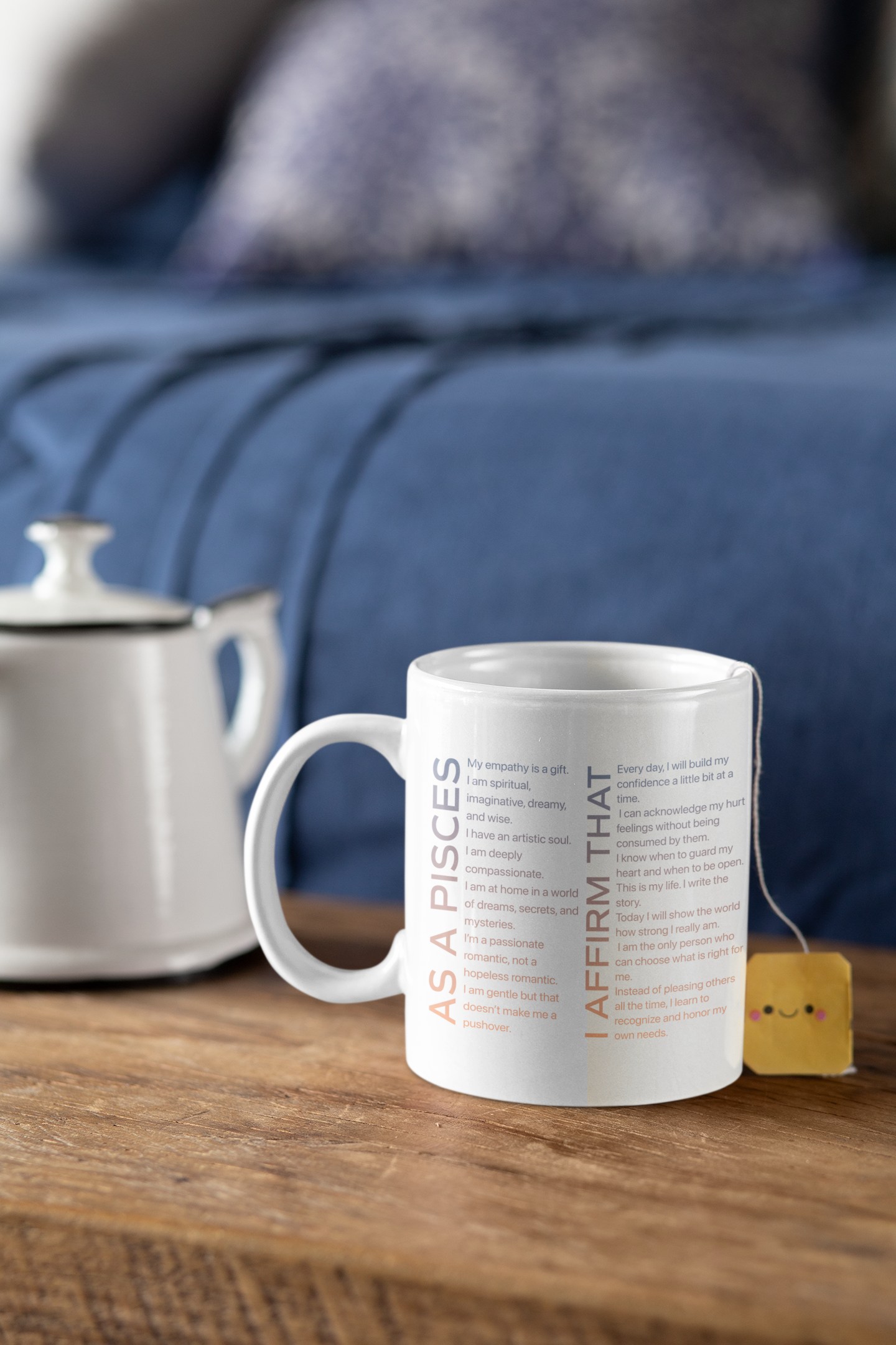 Pisces Mug with Affirmations - Affirmicious