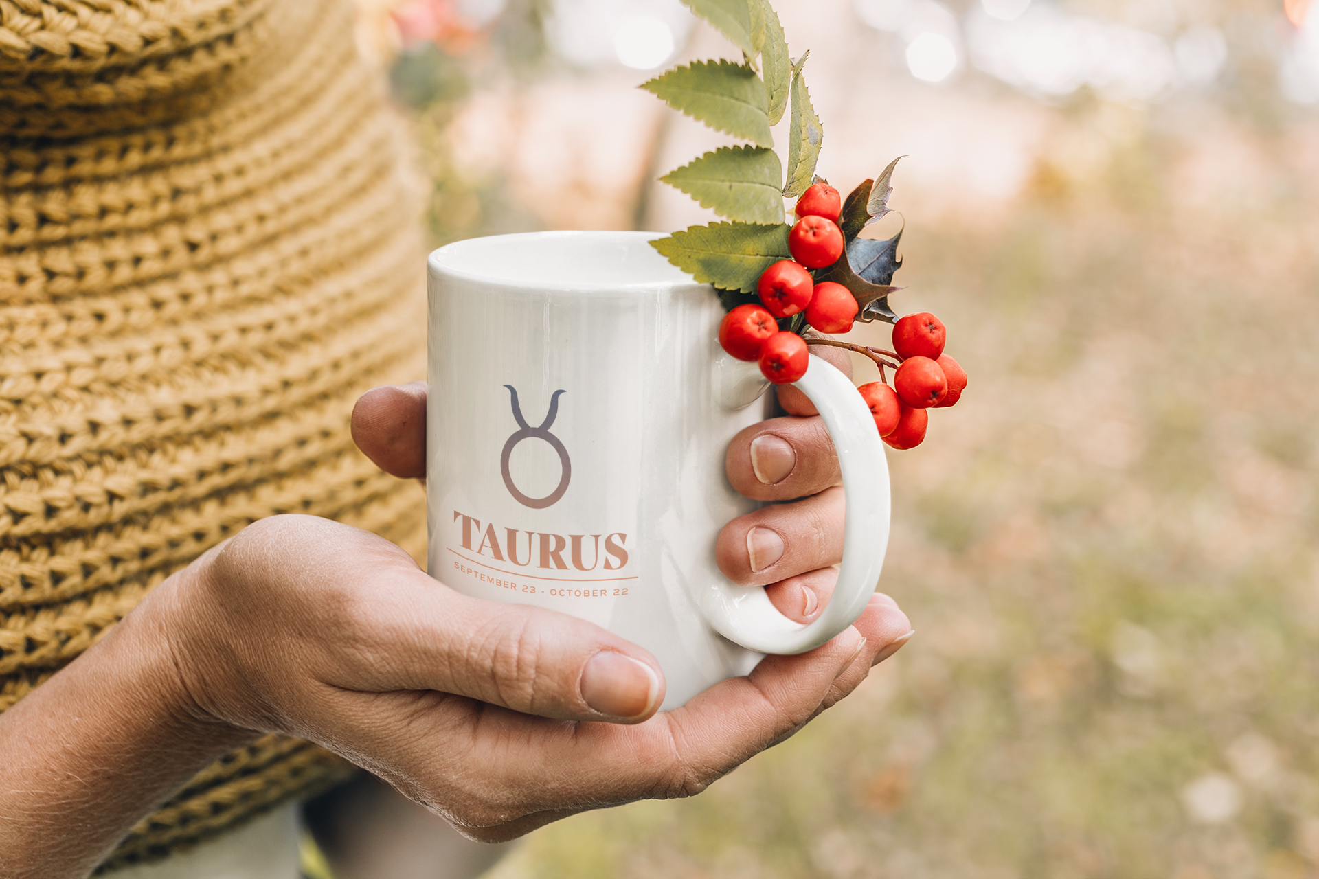 Taurus Mug with Affirmations - Affirmicious