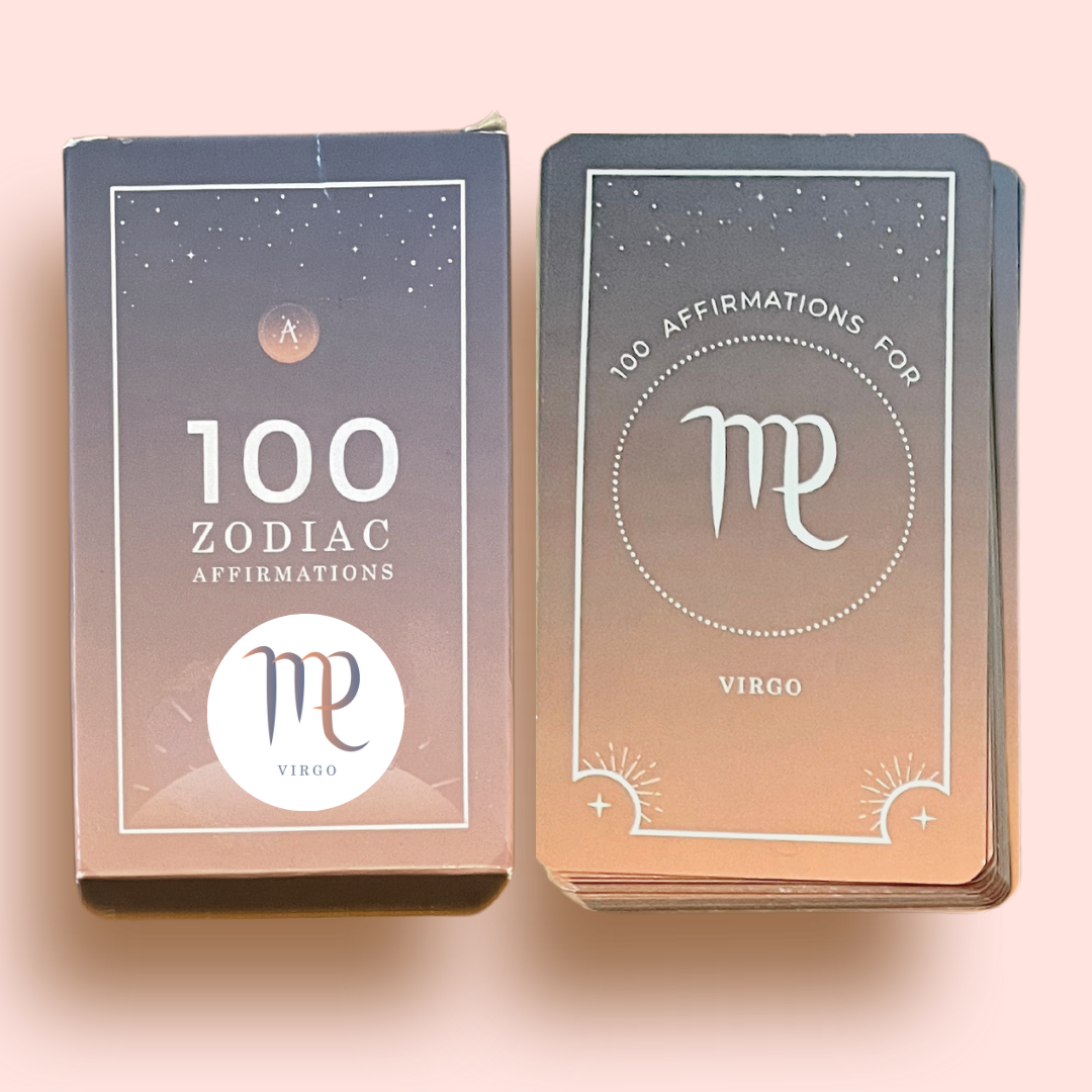 Virgo 100 Affirmations Card Deck - Affirmicious