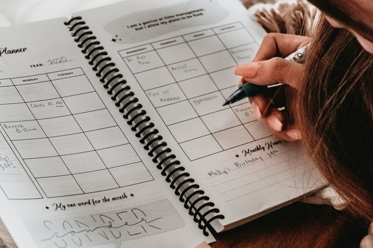 Capricorn Affirmation Day Planner | 4-Month Undated - Affirmicious