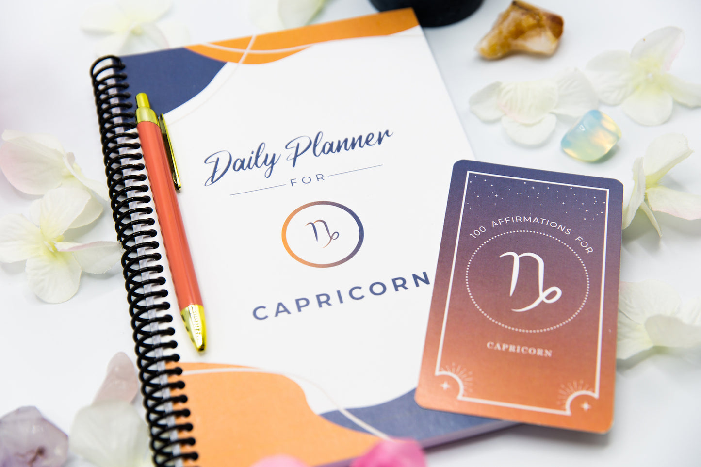 Capricorn Affirmation Day Planner | 4-Month Undated - Affirmicious