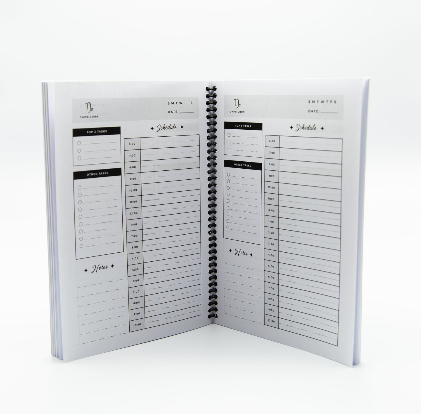 Capricorn Affirmation Day Planner | 4-Month Undated - Affirmicious