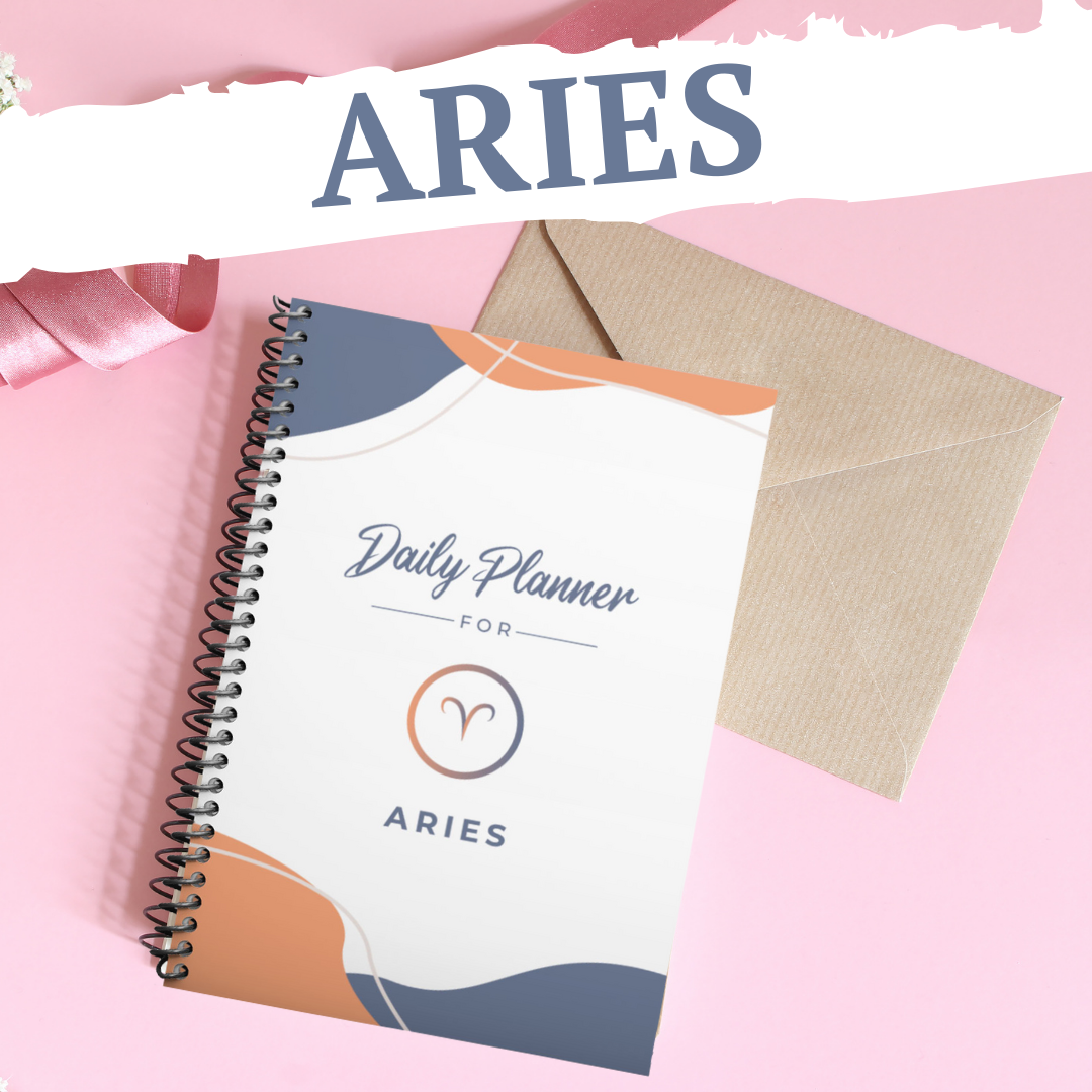 Aries Affirmation Day Planner | 4-Month Undated - Affirmicious