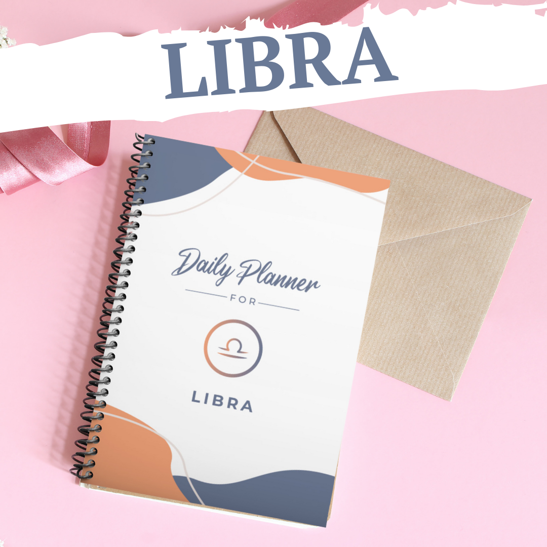 Libra Affirmation Day Planner | 4-Month Undated - Affirmicious