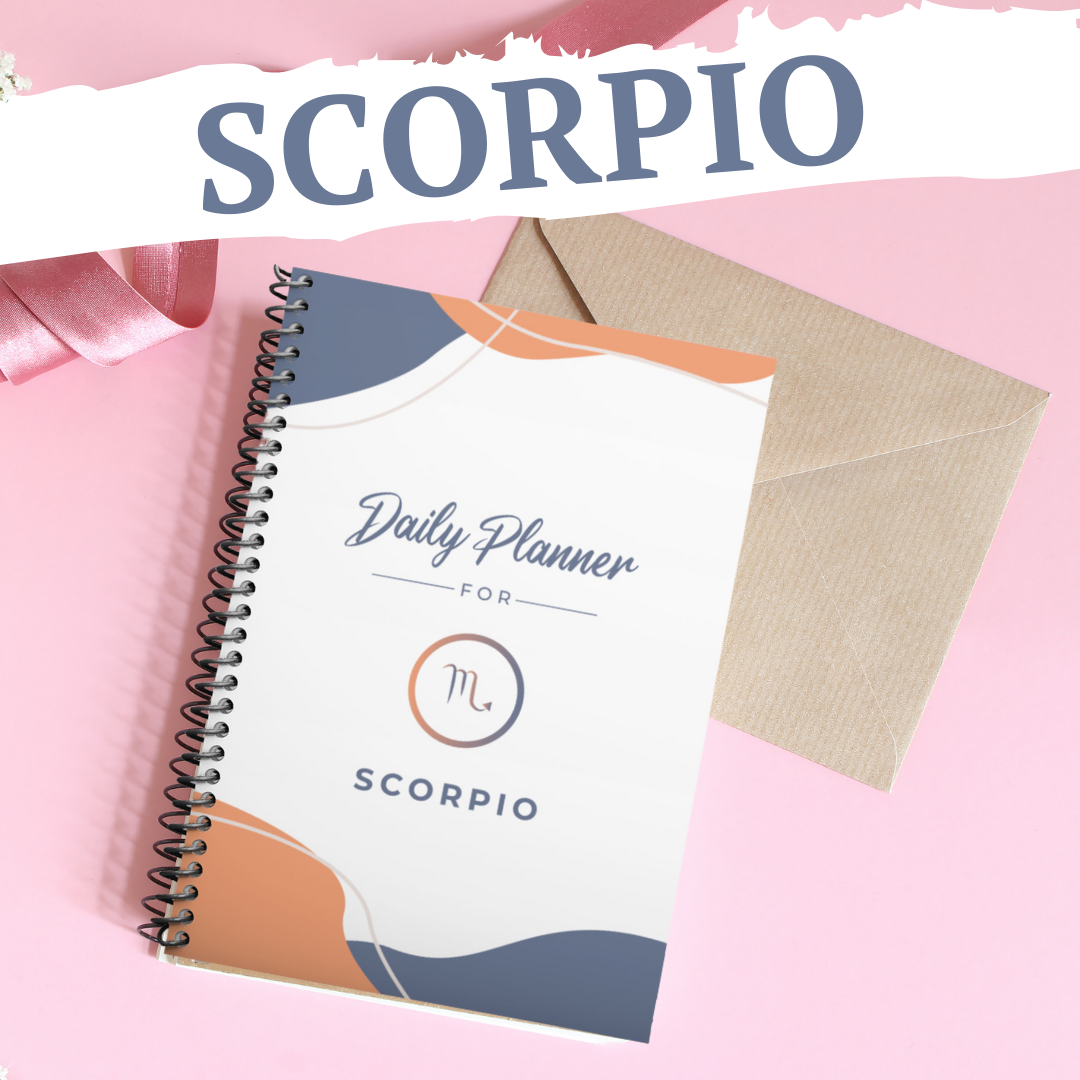 Scorpio Affirmation Day Planner | 4-Month Undated - Affirmicious
