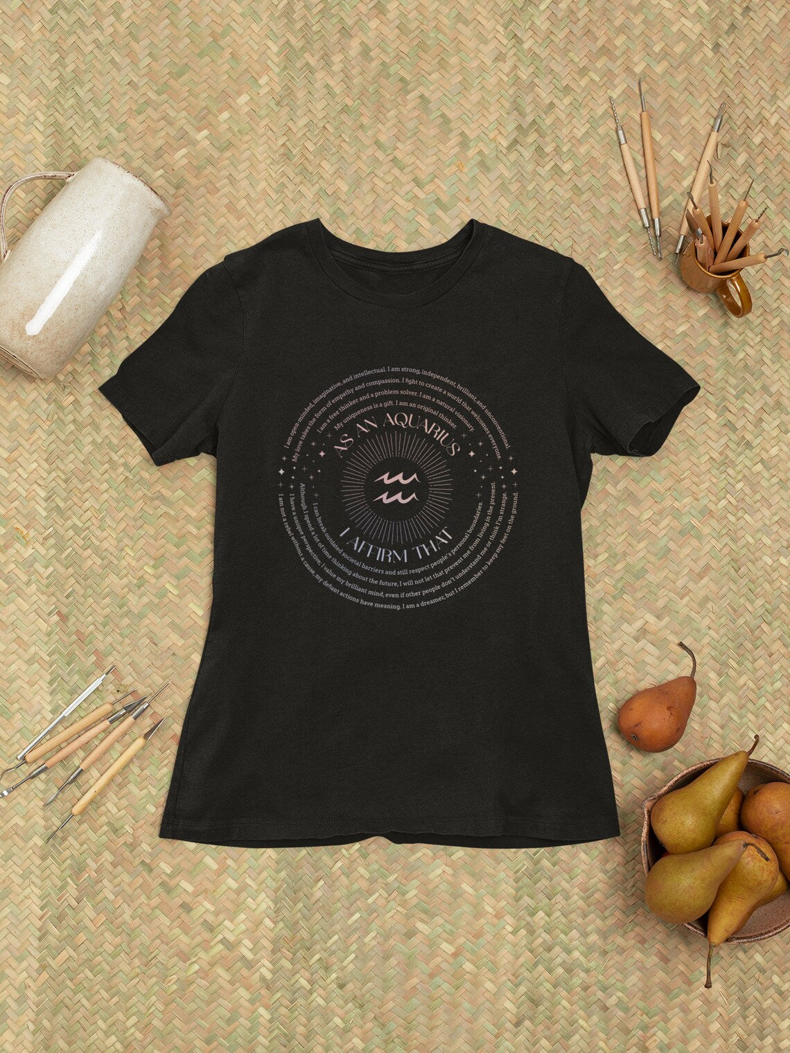 Aquarius Affirmations T-Shirt - Affirmicious