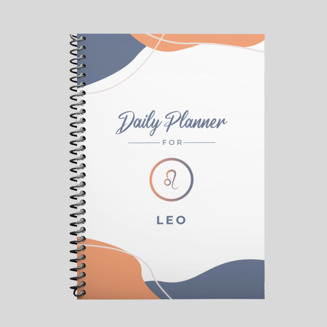 Leo Affirmation Day Planner | 4-Month Undated - Affirmicious