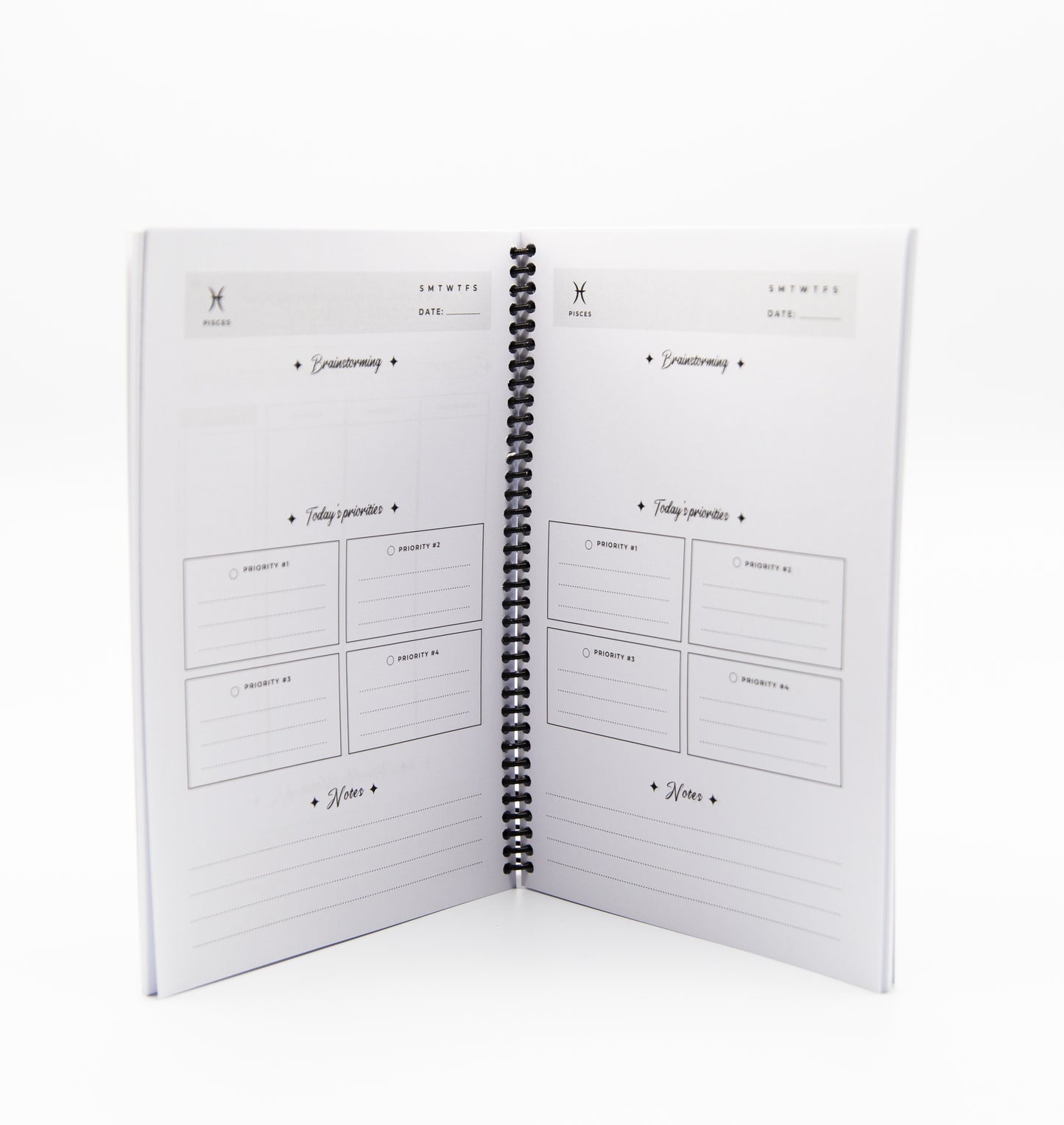 Pisces Affirmation Day Planner | 4-Month Undated - Affirmicious