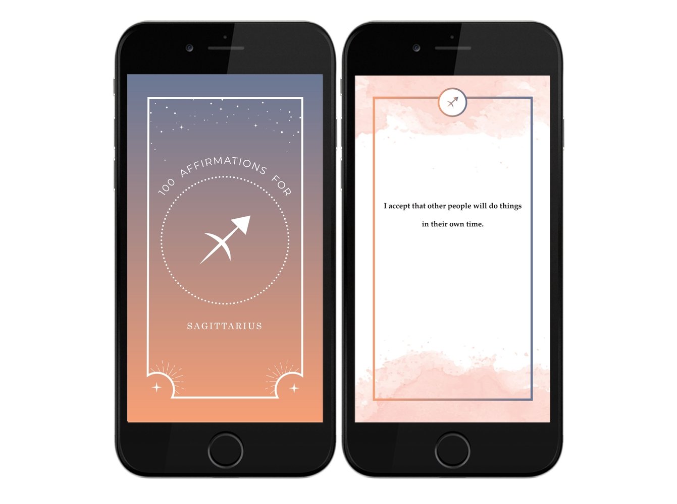 Sagittarius Digital Zodiac Affirmation Cards - Affirmicious