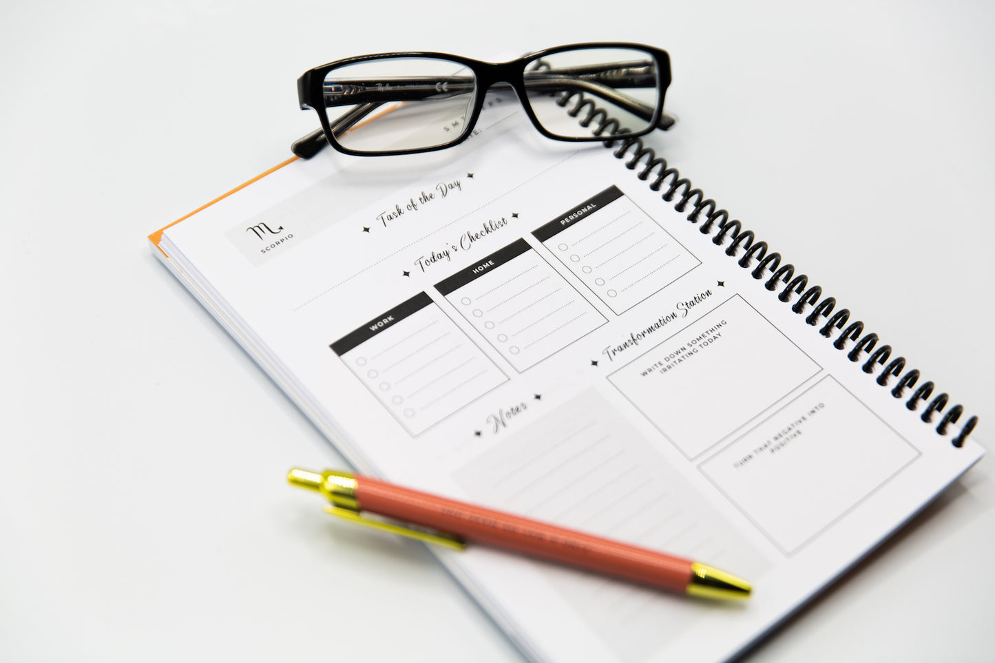 Scorpio Affirmation Day Planner | 4-Month Undated - Affirmicious