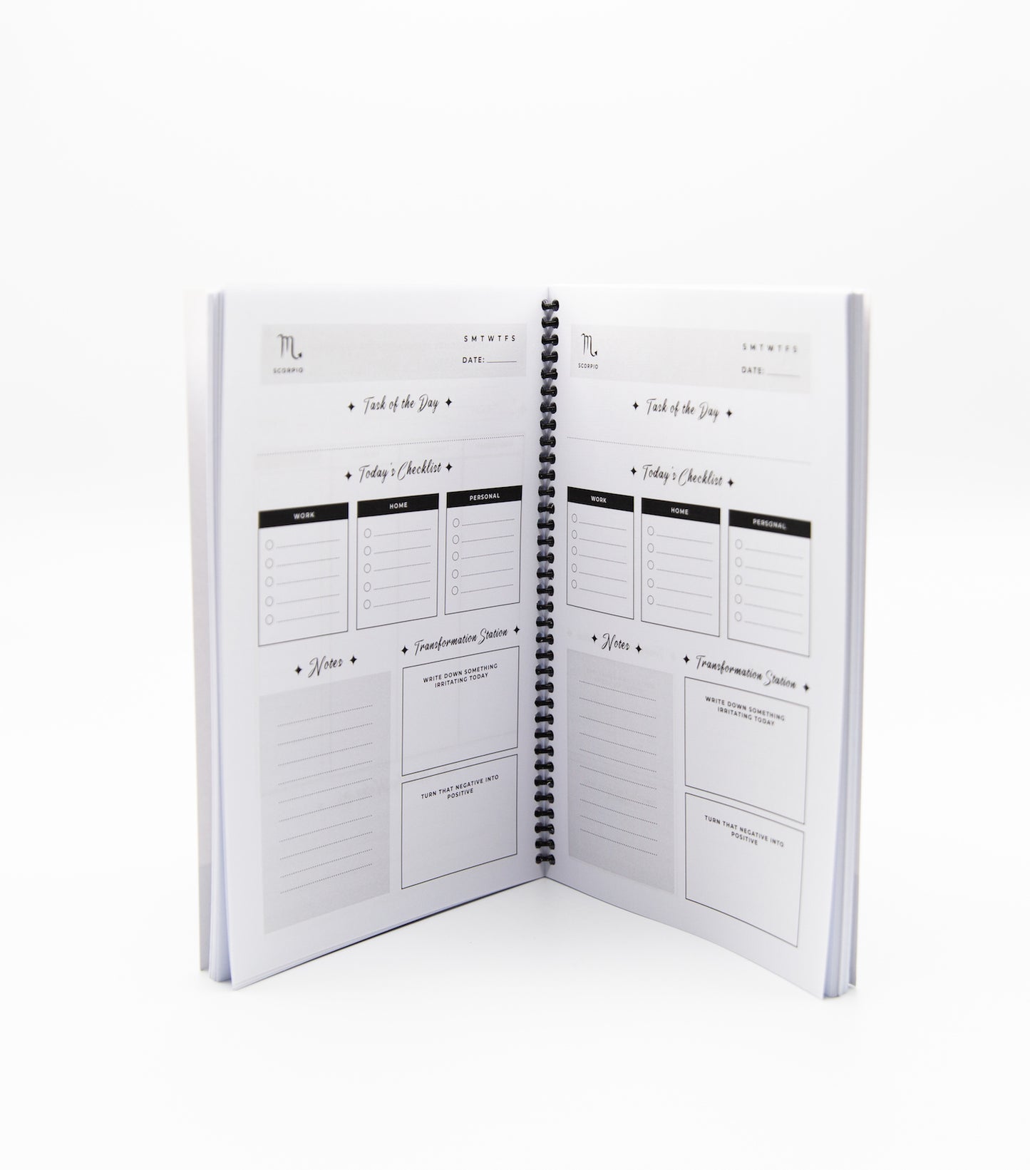 Scorpio Affirmation Day Planner | 4-Month Undated - Affirmicious