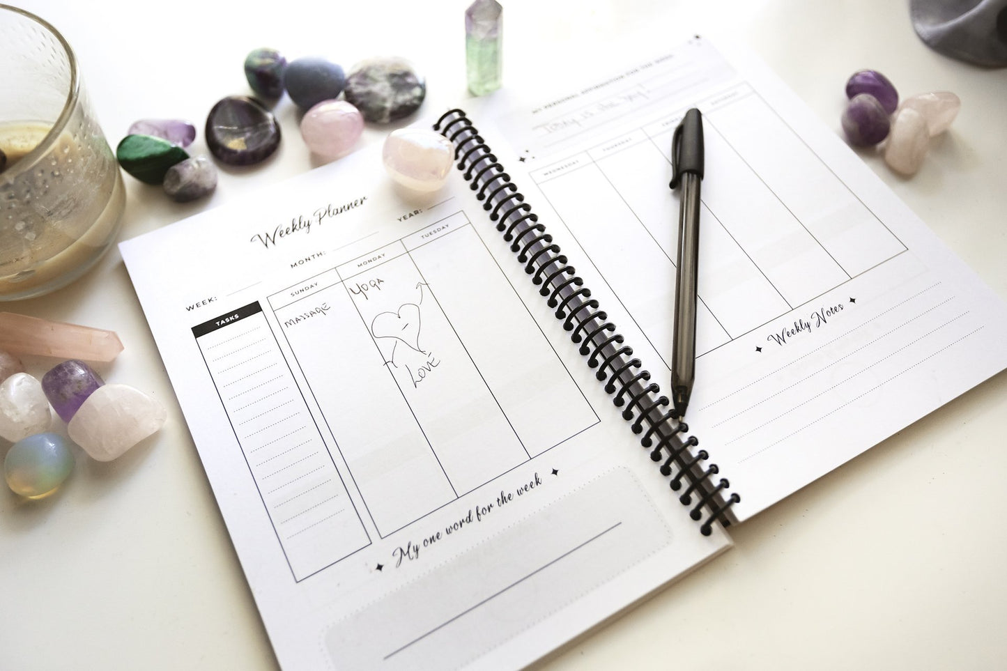 Zodiac Affirmation Day Planners | 4-Month Undated - Affirmicious