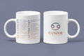 Cancer Mug with Affirmations - Affirmicious