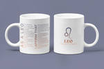 Load image into Gallery viewer, Leo Mug with Affirmations - Affirmicious
