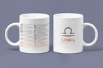 Load image into Gallery viewer, Libra Mug with Affirmations - Affirmicious
