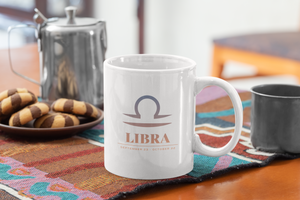 Libra Mug with Affirmations - Affirmicious