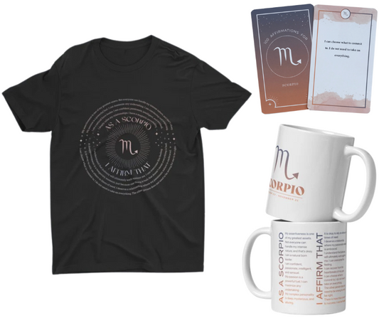 Scorpio Gift Set - Affirmicious