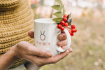 Load image into Gallery viewer, Taurus Mug with Affirmations - Affirmicious
