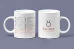 Load image into Gallery viewer, Taurus Mug with Affirmations - Affirmicious
