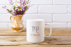 Virgo Mug with Affirmations - Affirmicious