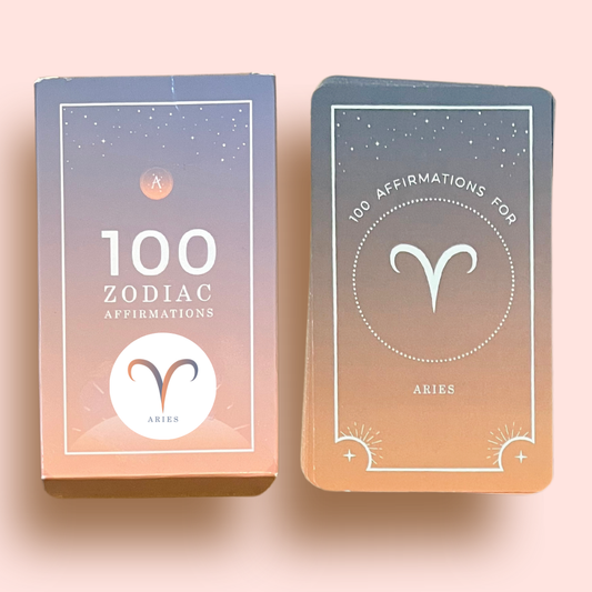 Aries 100 Affirmations Card Deck