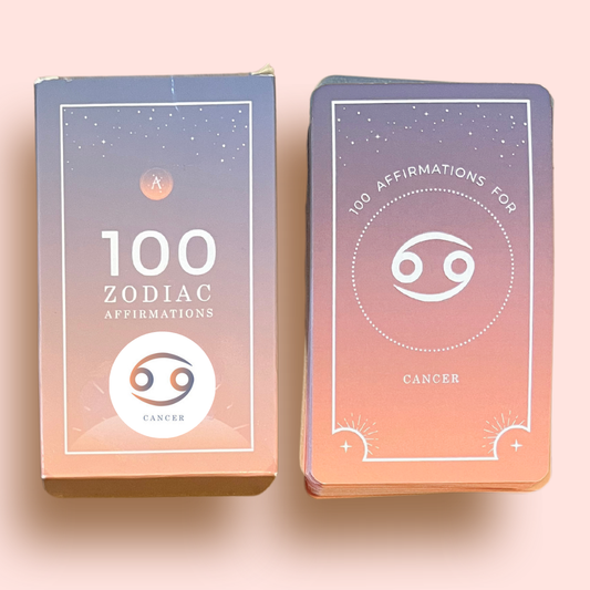 Cancer 100 Affirmations Card Deck