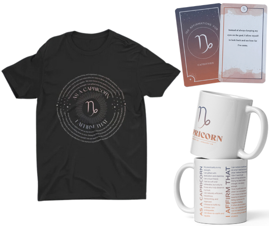 Capricorn Gift Set - Affirmicious