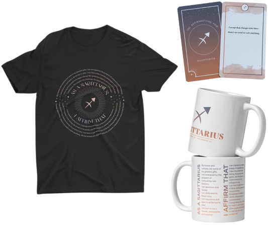 Sagittarius Gift Set - Affirmicious