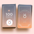 Taurus 100 Affirmations Card Deck