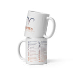 Load image into Gallery viewer, Aries Mug with Affirmations - Affirmicious
