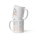 Libra Mug with Affirmations - Affirmicious