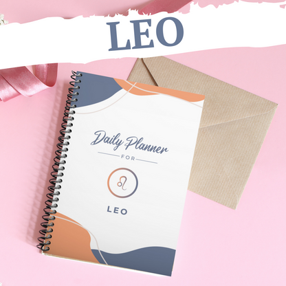 Leo Affirmation Day Planner | 4-Month Undated - Affirmicious
