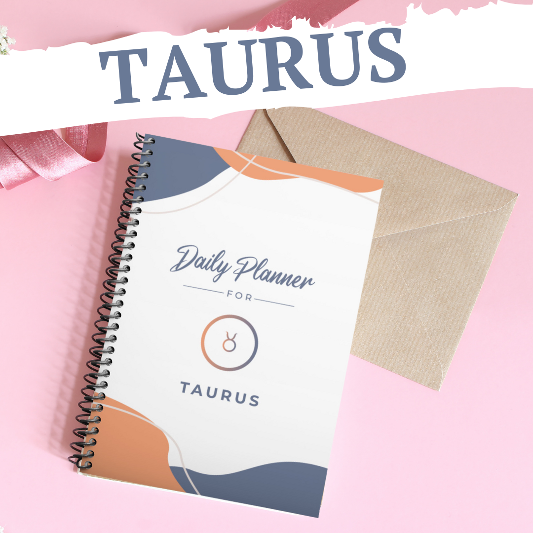 Taurus Affirmation Day Planner | 4-Month Undated - Affirmicious