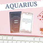 Load image into Gallery viewer, Aquarius 100 Affirmations Card Deck - Affirmicious
