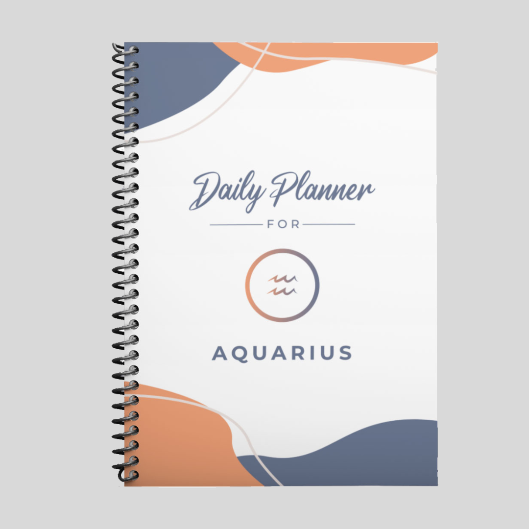 Aquarius Affirmation Day Planner | 4-Month Undated - Affirmicious