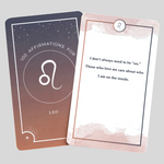 Load image into Gallery viewer, Leo 100 Affirmations Card Deck - Affirmicious
